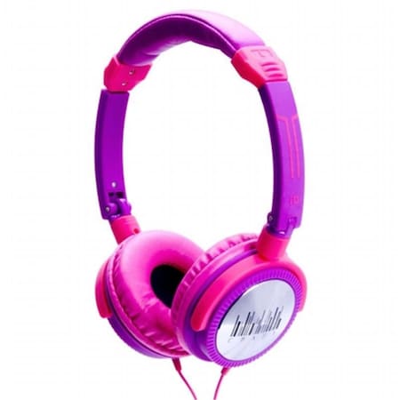 Portable Headphones - Pink - Purple